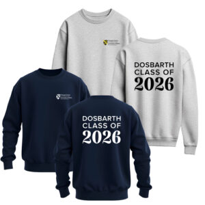Grey and Navy Class of 2026 Sweatshirts