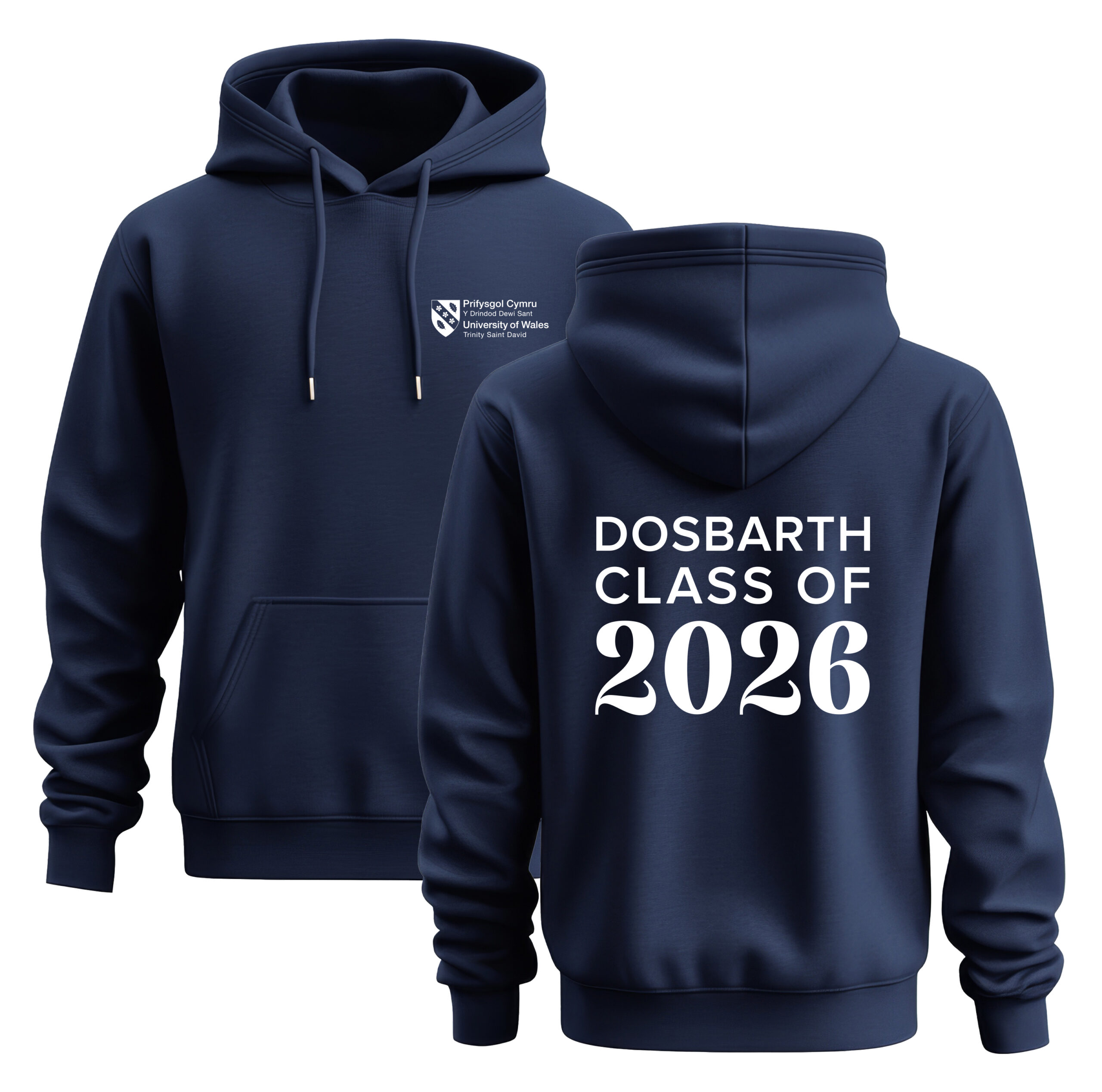 UWTSD Class of Hoodie in Navy